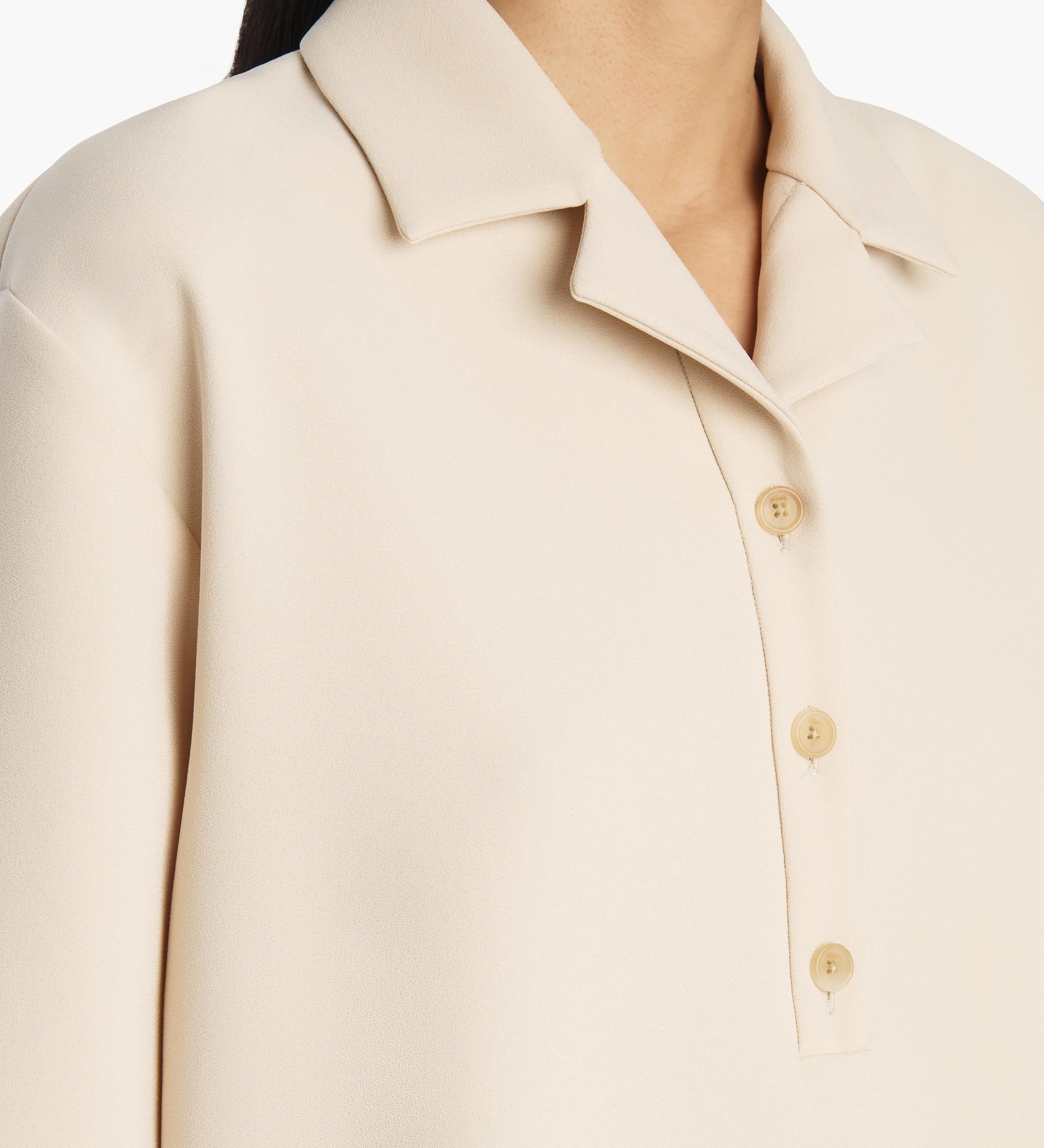 Khaite - Loucin Top in Ivory Glow