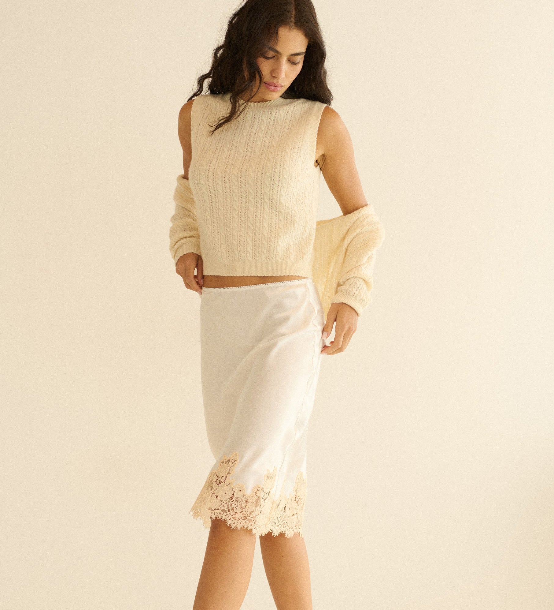 DOEN - LOUDEN CASHMERE CABLE TOP