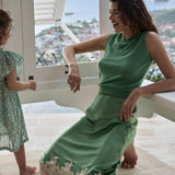 DÔEN - LOUDEN TOP -- LIGHT KELLY GREEN