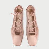 Loeffler Randall - Louisa Lace-Up Ballet Flat