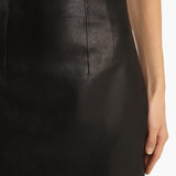 Khaite - Loxley Skirt in Black Leather