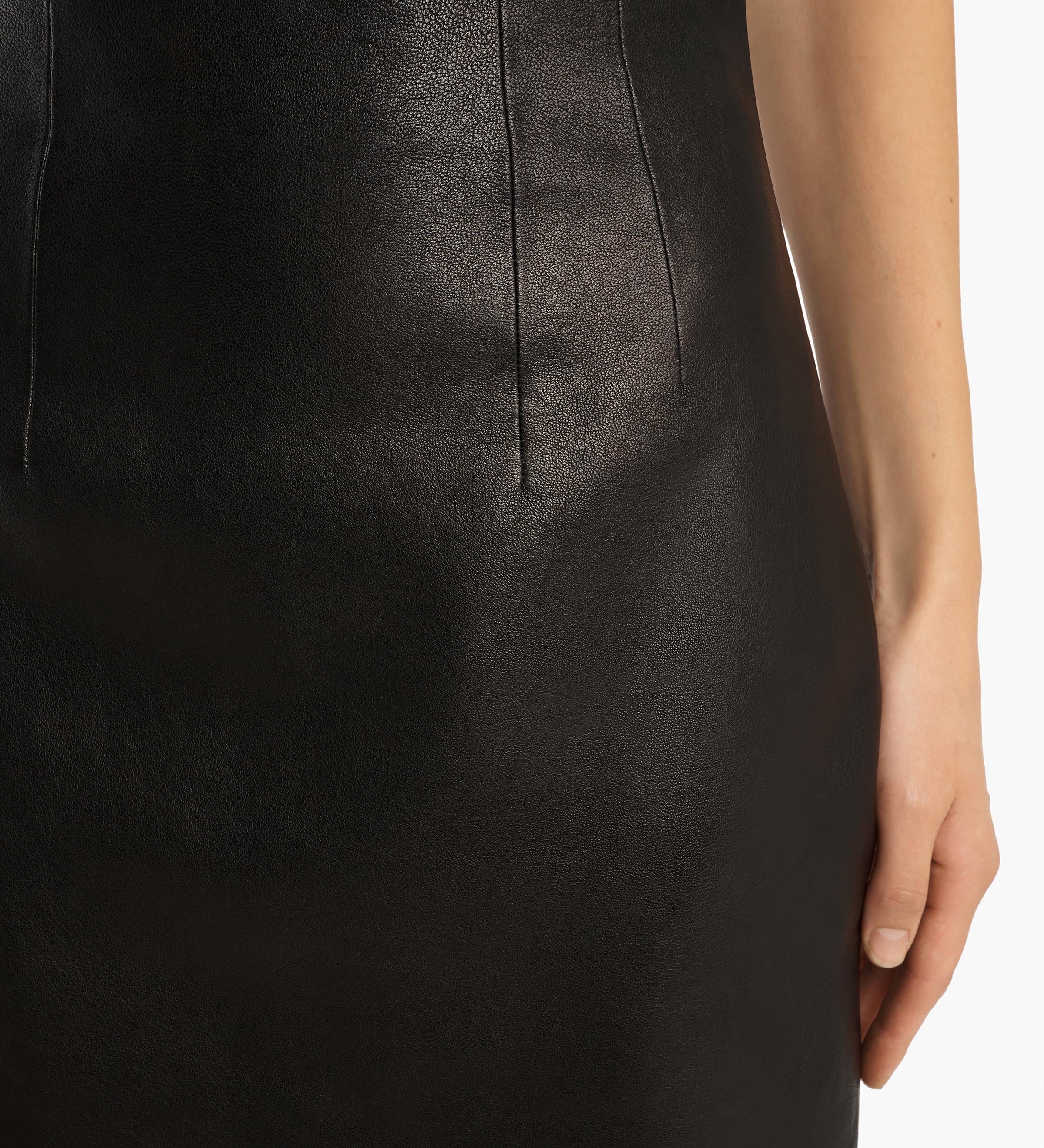 Khaite - Loxley Skirt in Black Leather