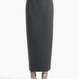 Khaite - Loxley Skirt in Charcoal