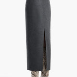 Khaite - Loxley Skirt in Charcoal