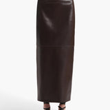 Khaite - Loxley Skirt in Mud Leather