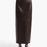 Khaite - Loxley Skirt in Mud Leather