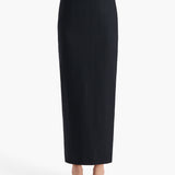 Khaite - Loxley Skirt in Navy and White Stripe
