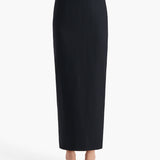 Khaite - Loxley Skirt in Navy and White Stripe