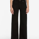 FRAME - Le Pixie Slim Palazzo -- Black