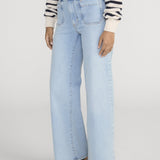 FRAME - Le Pixie Slim Palazzo Modernist Pocket
