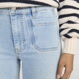 FRAME - Le Pixie Slim Palazzo Modernist Pocket