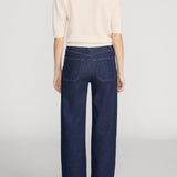 FRAME - Le Pixie Slim Palazzo Pintuck Pocket