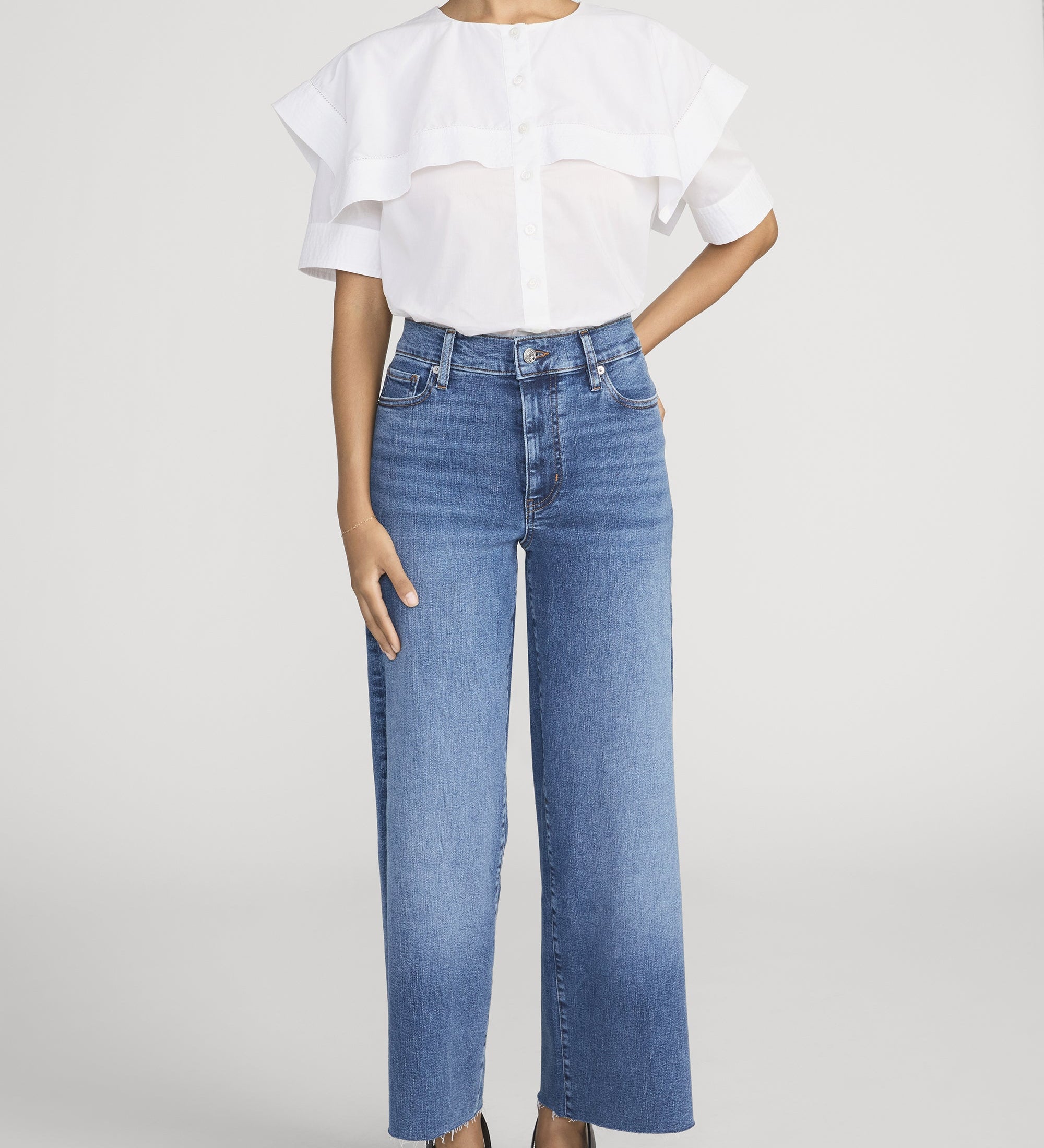 FRAME - Le Pixie Slim Palazzo