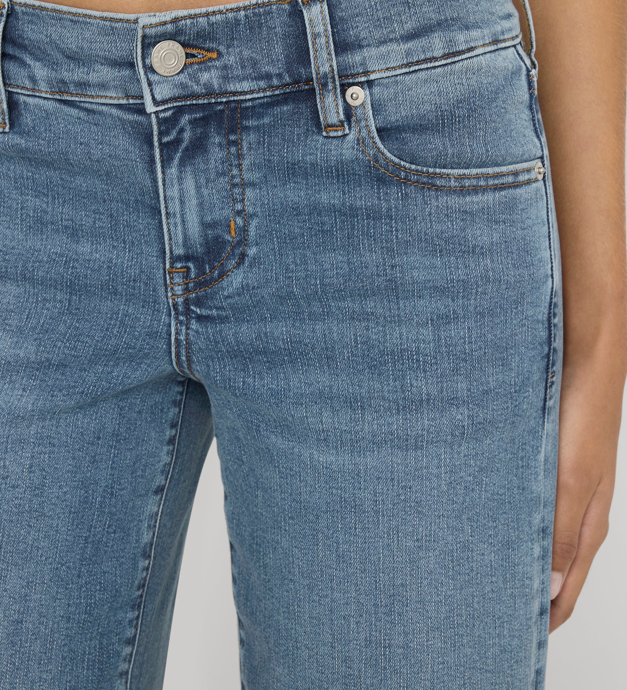 FRAME - Low Rise Le Slim Palazzo