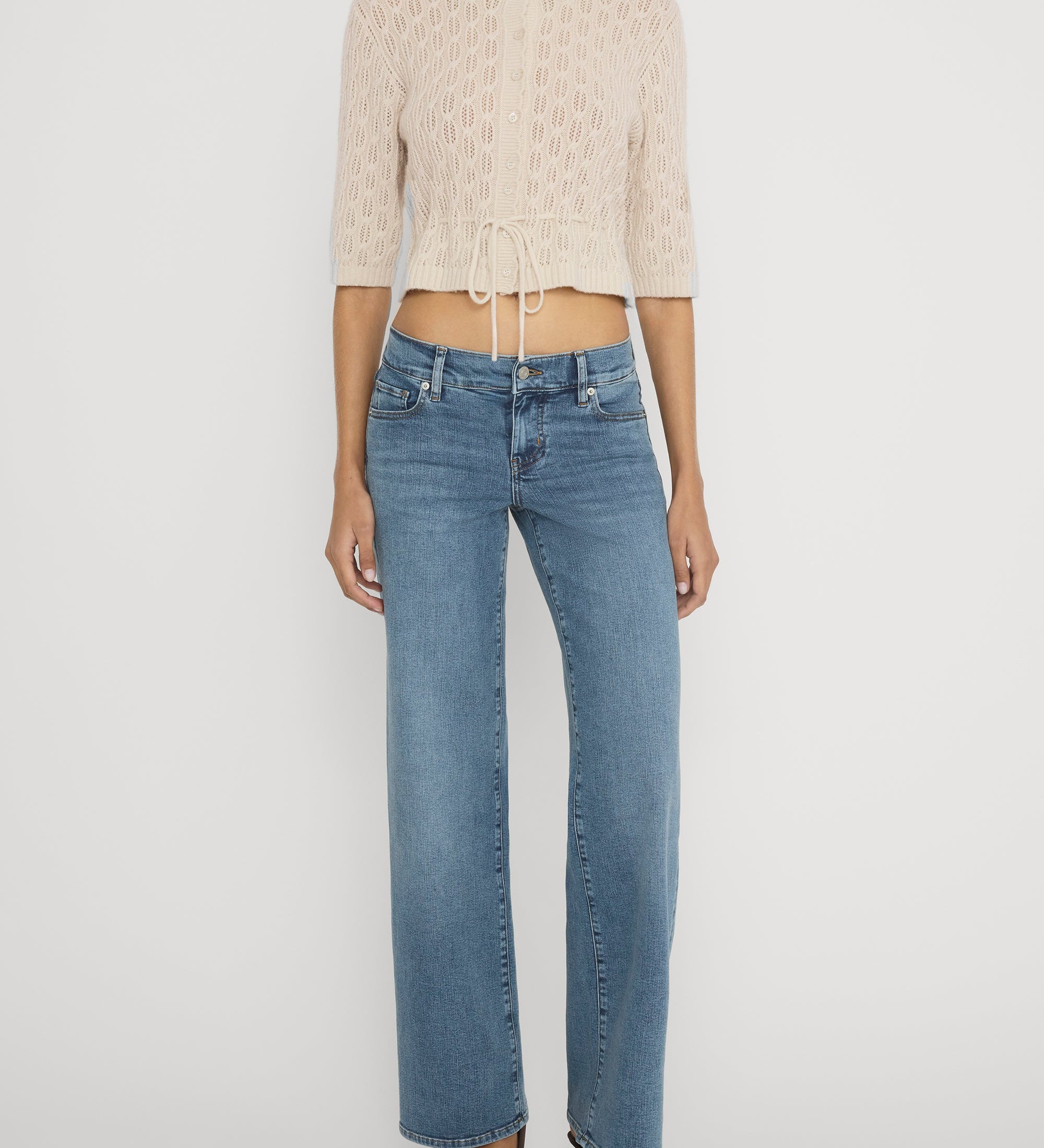 FRAME - Low Rise Le Slim Palazzo