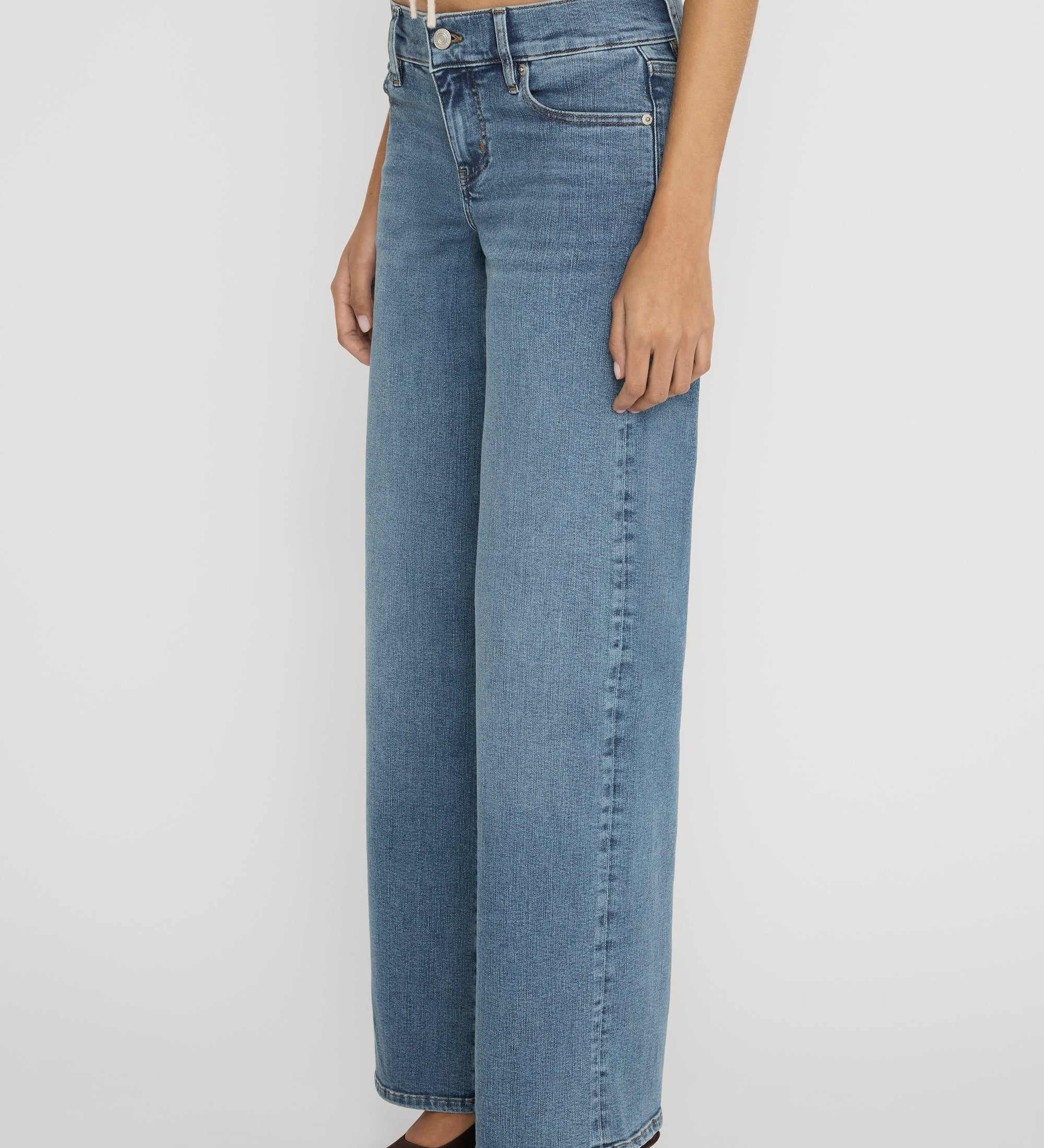 FRAME - Low Rise Le Slim Palazzo