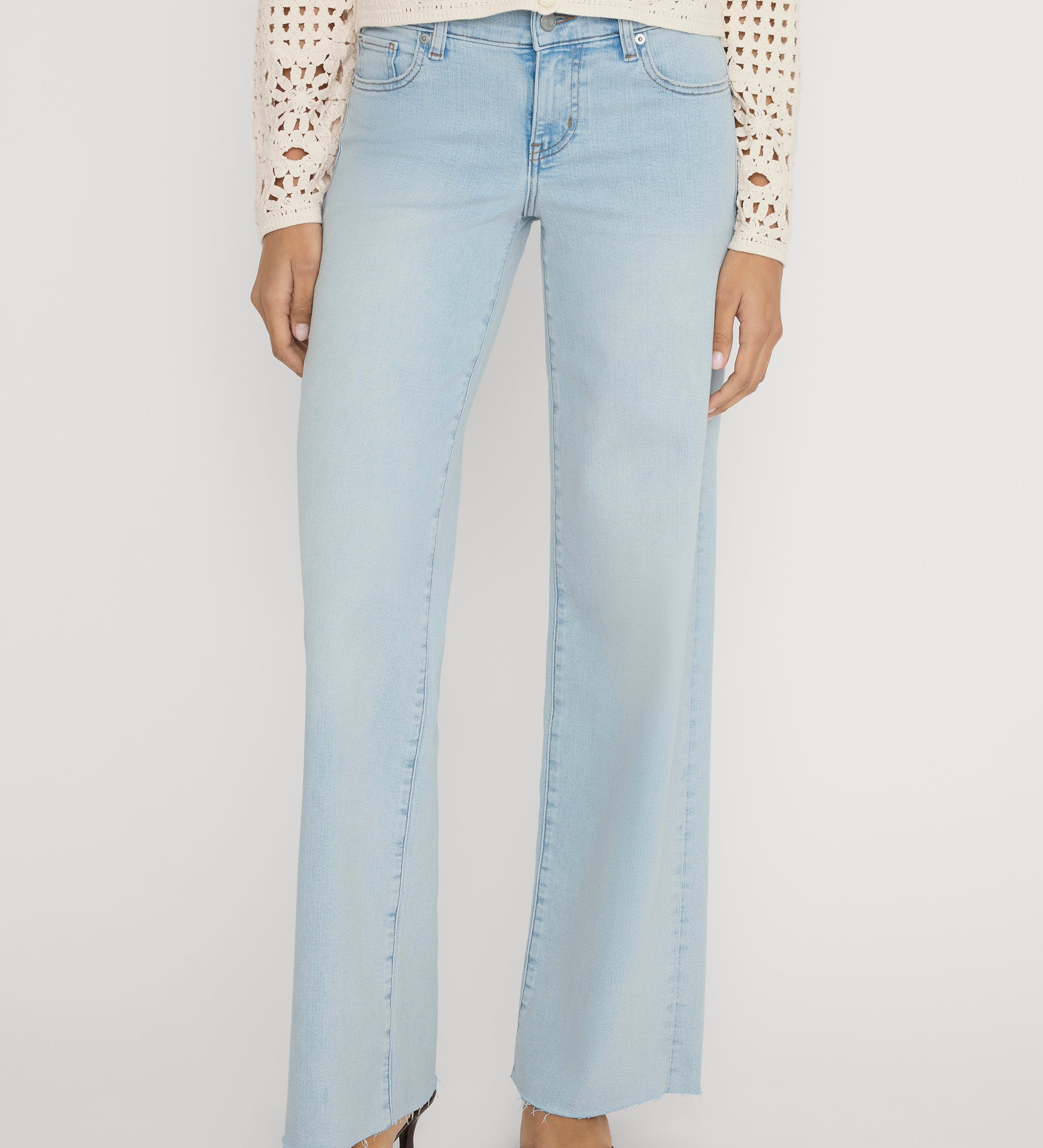 FRAME - Low Rise Le Slim Palazzo