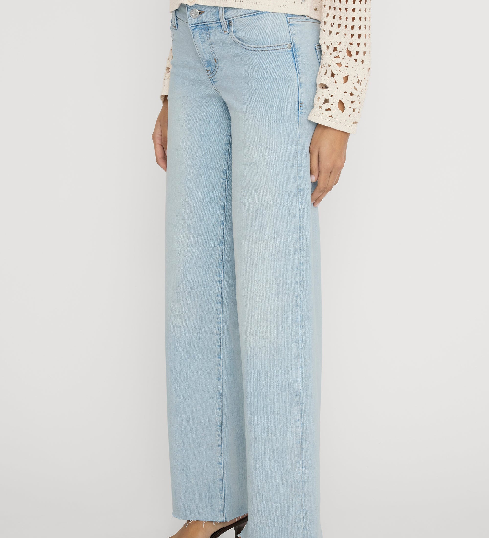 FRAME - Low Rise Le Slim Palazzo