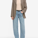 FRAME - The Houndstooth Blazer -- Navy Multi