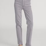 FRAME - Le Sleek Straight Gingham -- Black Multi