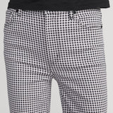 FRAME - Le Sleek Straight Gingham -- Black Multi