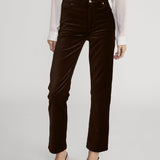 FRAME - Le Sleek Straight -- Dark Clove Velvet