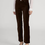 FRAME - Le Sleek Straight -- Dark Clove Velvet