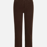 FRAME - Le Sleek Straight Corduroy -- Bitter Chocolate