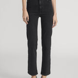 FRAME - Le Sleek Straight Studded -- Meteor