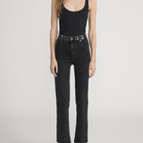 FRAME - Le Sleek Straight Studded -- Meteor