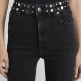 FRAME - Le Sleek Straight Studded