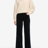FRAME - Le Slim Palazzo Corduroy -- Navy