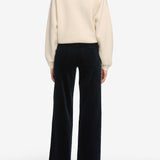 FRAME - Le Slim Palazzo Corduroy -- Navy