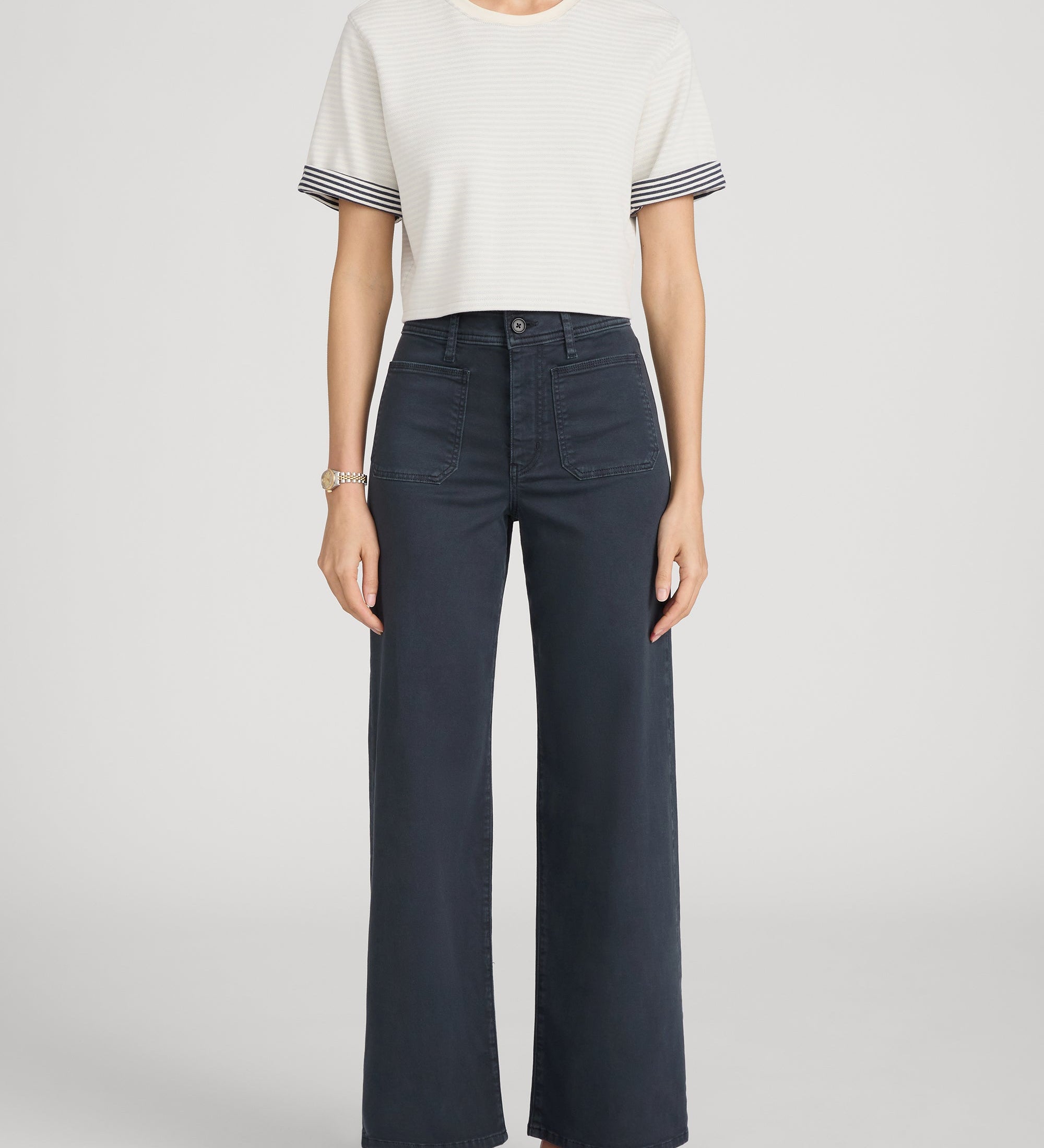 FRAME - Le Slim Palazzo Harbor Pocket