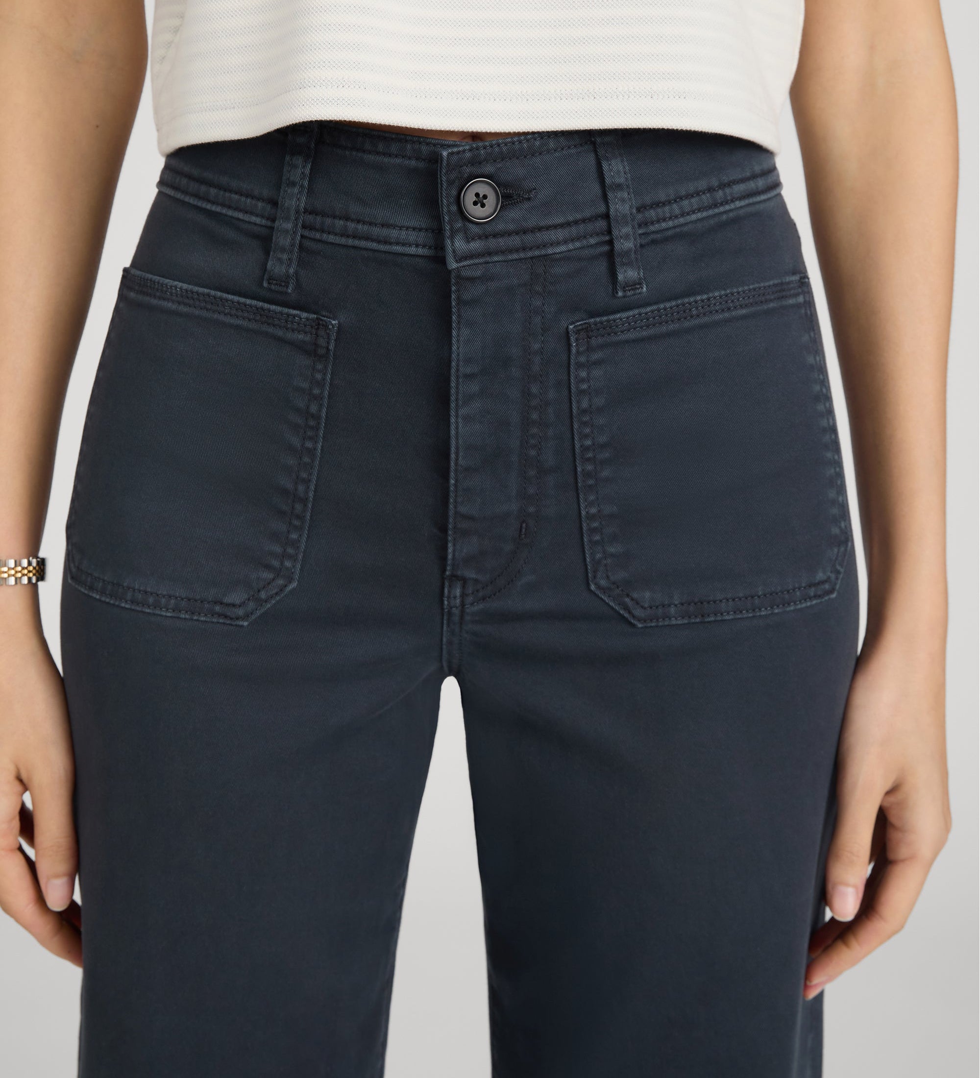 FRAME - Le Slim Palazzo Harbor Pocket