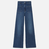 FRAME - Le Slim Palazzo Bardot Pocket