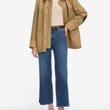 FRAME - Le Slim Palazzo Crop -- Elixir Raw After