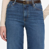FRAME - Le Slim Palazzo Crop -- Elixir Raw After