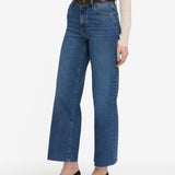 FRAME - Le Slim Palazzo Crop -- Elixir Raw After