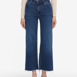 FRAME - Le Slim Palazzo Crop -- Keepsake Raw Fray