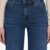 FRAME - Le Slim Palazzo Crop -- Keepsake Raw Fray