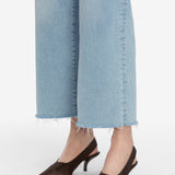 FRAME - Le Slim Palazzo Crop -- Tribute Raw Fray