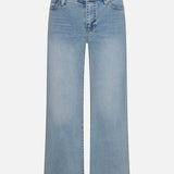 FRAME - Le Slim Palazzo Crop -- Tribute Raw Fray