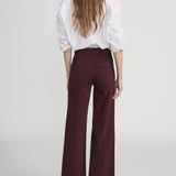 FRAME - Le Slim Palazzo Modernist Pocket -- Cabernet