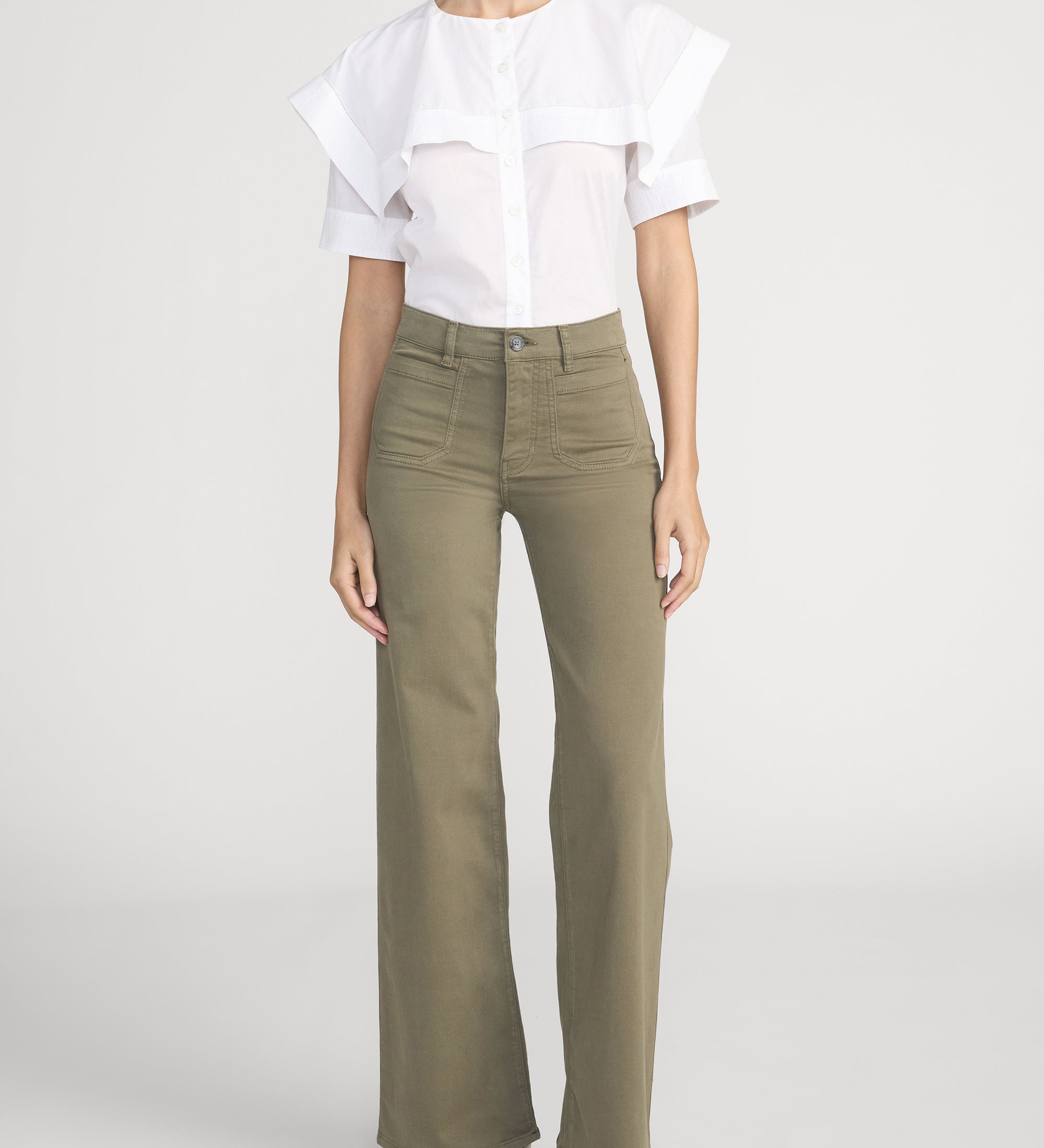 FRAME - Le Slim Palazzo Modernist Pocket