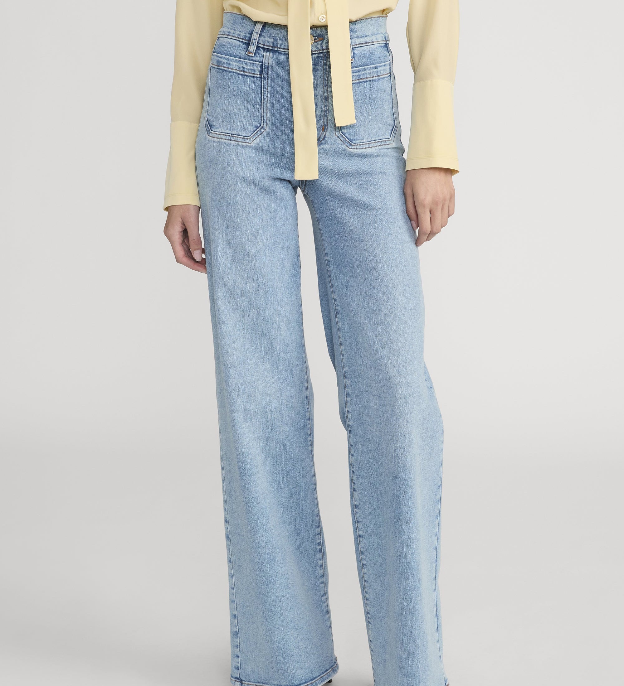 FRAME - Le Slim Palazzo Modernist Pocket