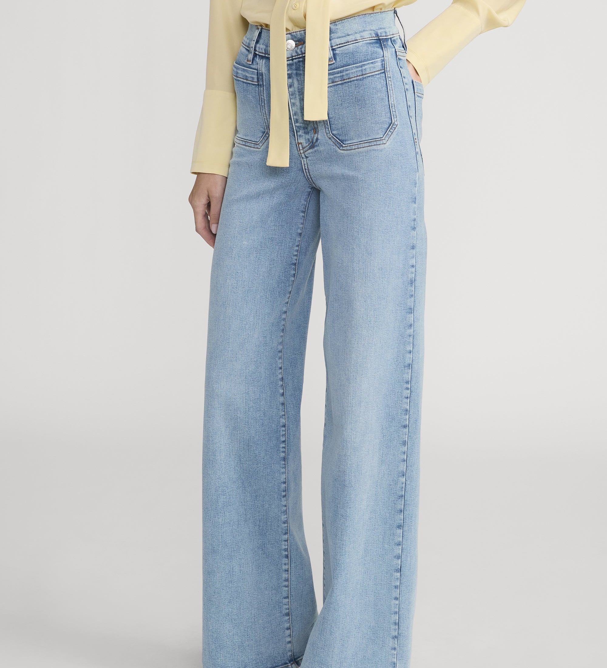 FRAME - Le Slim Palazzo Modernist Pocket