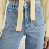 FRAME - Le Slim Palazzo Modernist Pocket