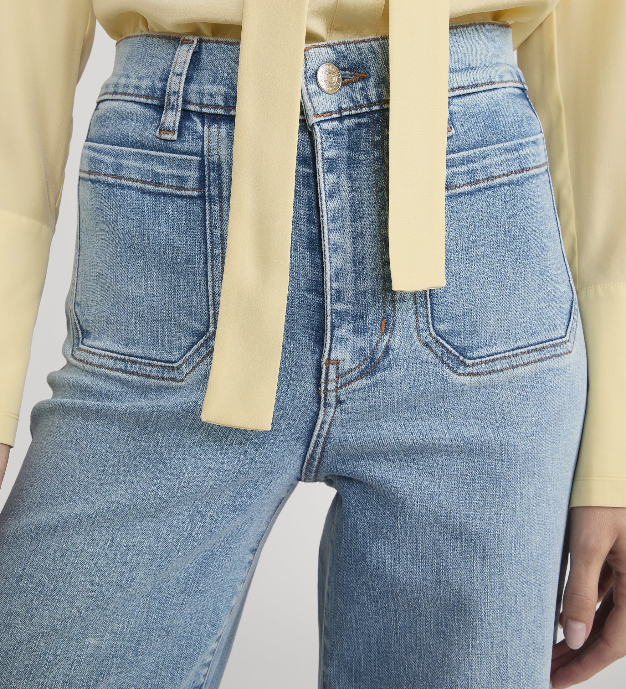 FRAME - Le Slim Palazzo Modernist Pocket