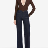 FRAME - Le Slim Palazzo Modernist Pocket -- Rinse